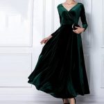 Velvet Evening Dress