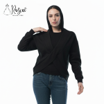 Crossover Pullover black