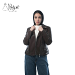 Elegant brown Leather Jacket
